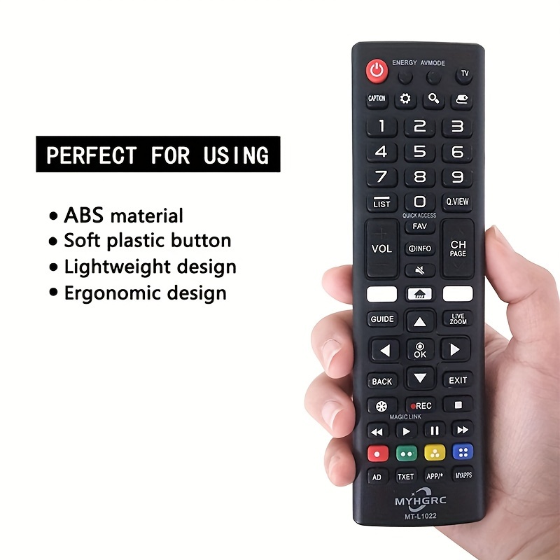 Mando a distancia universal para LG TV, compatible con todos los modelos de  LG Brand TV Remote AKB75375604 AKB75095307 AKB75675304 AKB74915305