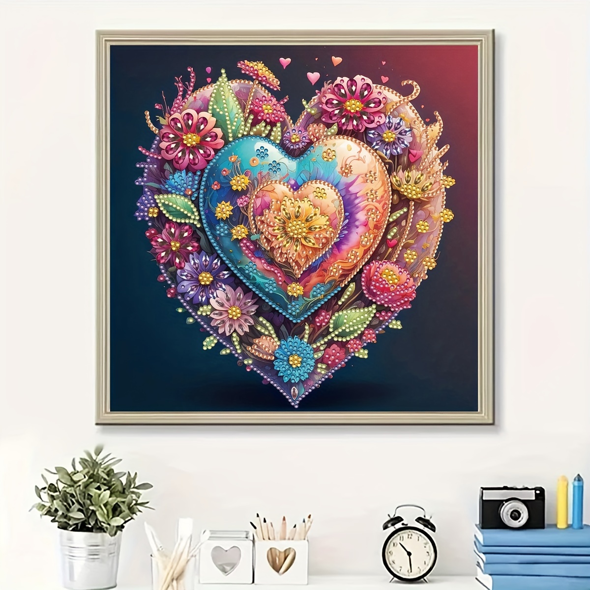 Valentine Floral Heart – All Diamond Painting