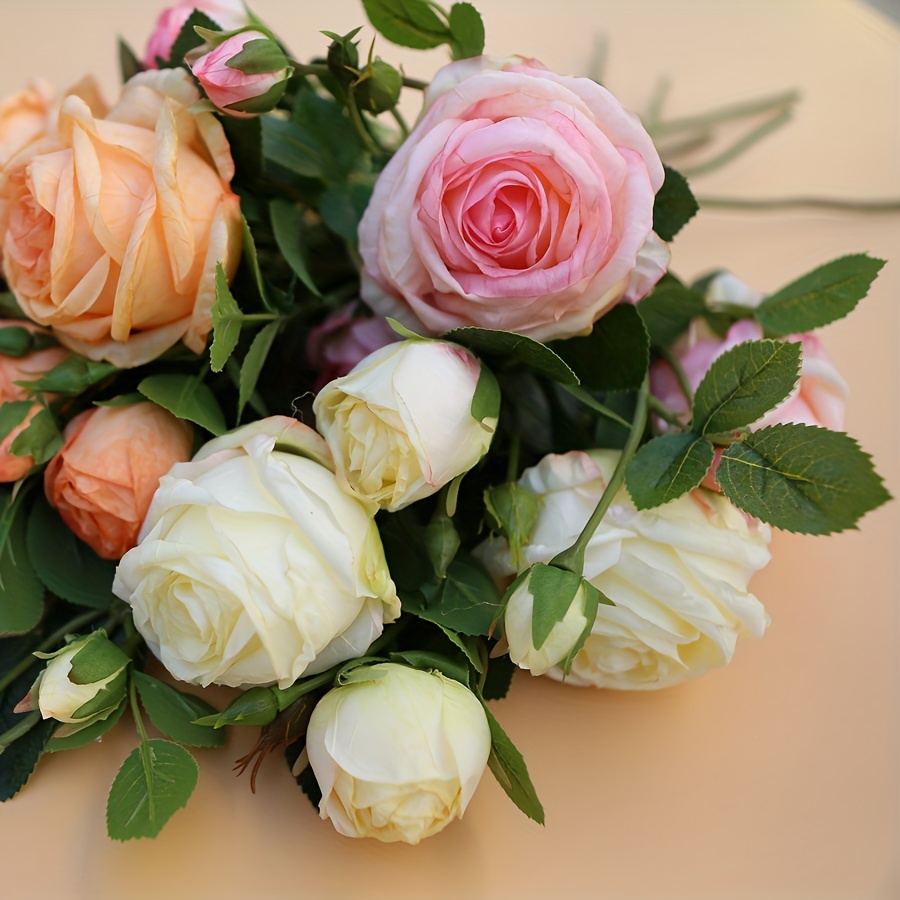 Artificial Sunflower Bouquet in Pink 18 Tall