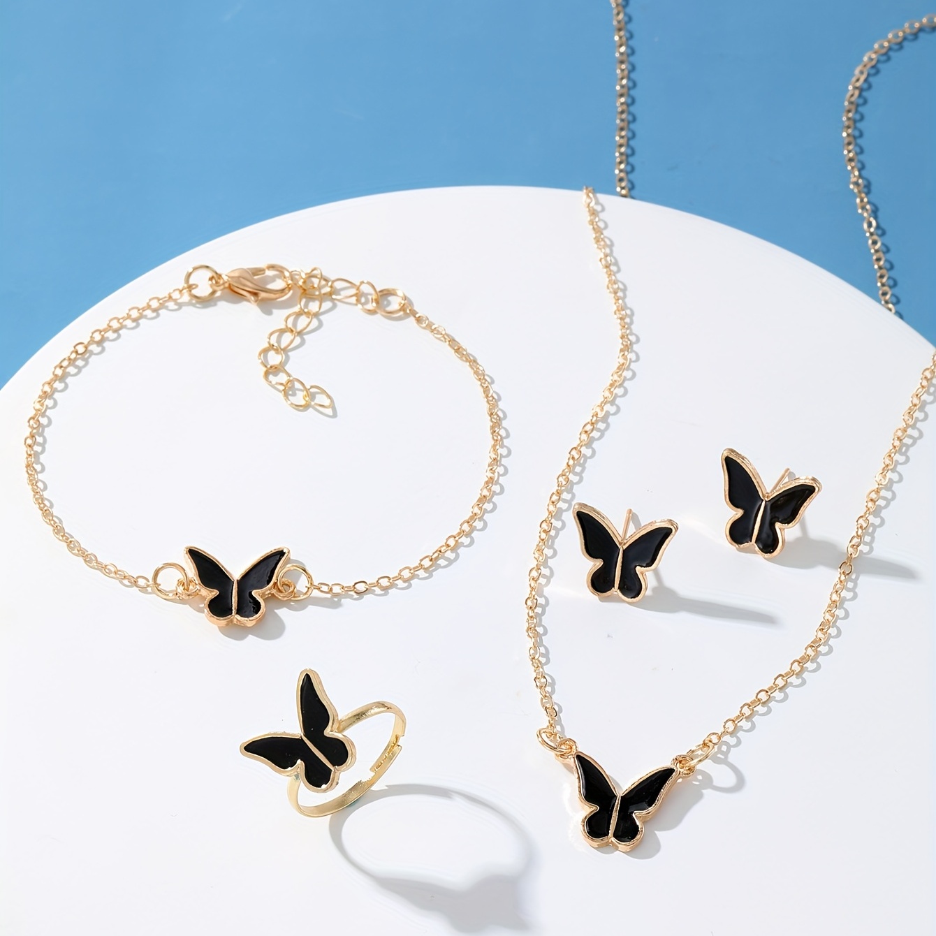Vintage Butterfly Animal Pendant Bracelets For Women Girls - Temu