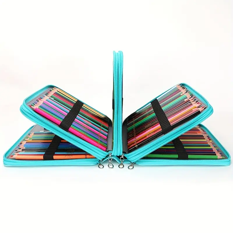 Colored Pencil Case 200 Slots Colored Pencil Case Multilayer - Temu