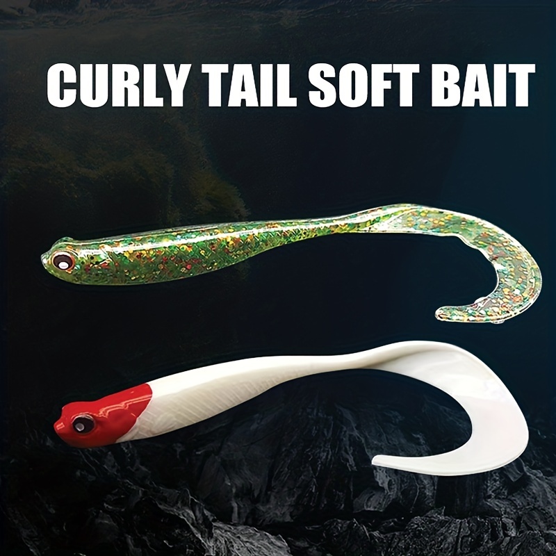 3d Eyes Soft Fishing Lure Artificial Silicone Bait Carp - Temu