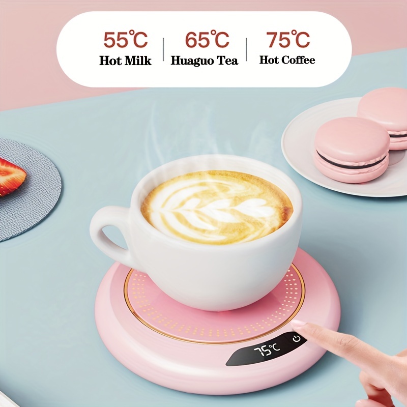 VONTER 55℃ Electric Thermostatic Cup Coaster Mug Milk Tea Coffee