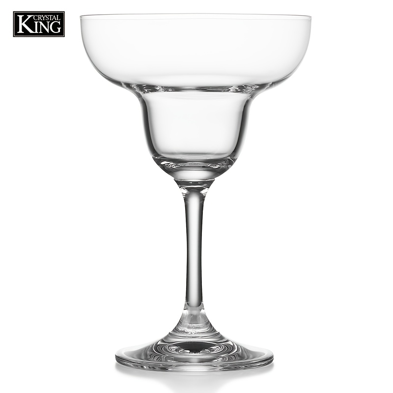King Crystal Large Margarita Glasses Cocktail Glasses With - Temu