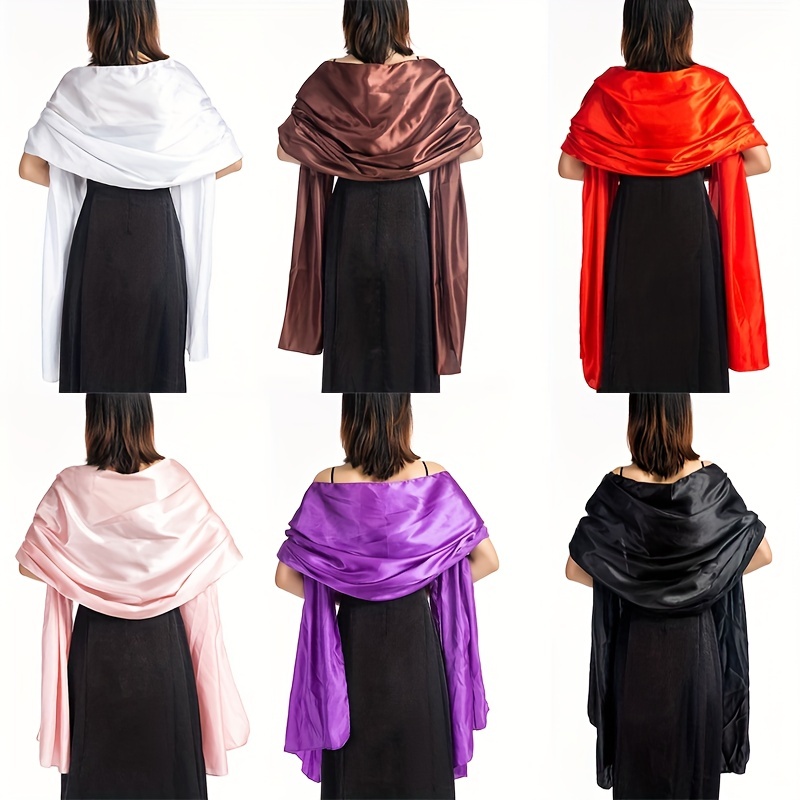 Womens Satin Scarf - Temu