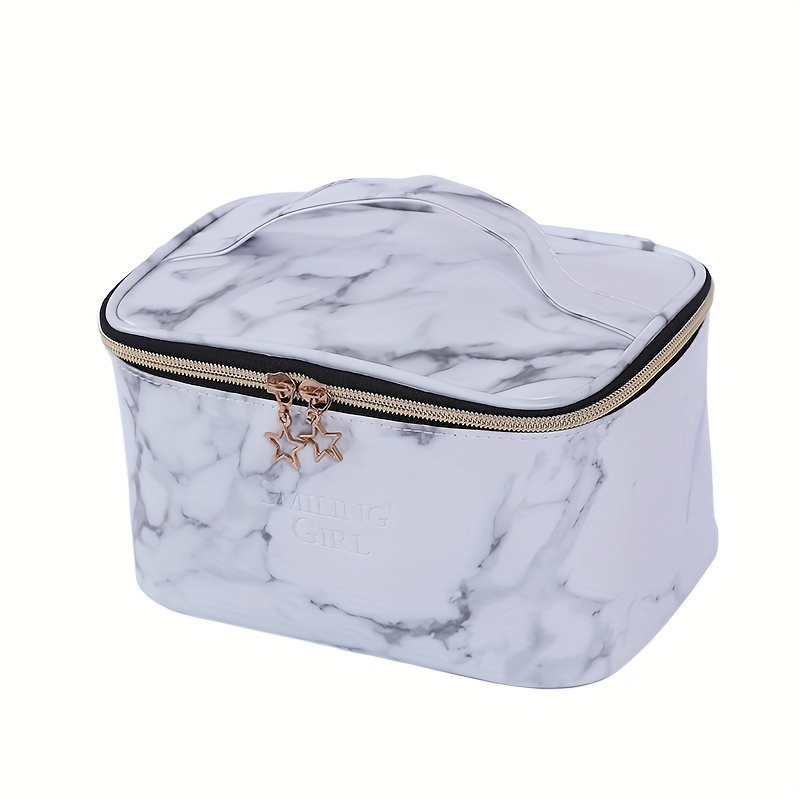 Waterproof Travel Cosmetic Bag - Large Capacity Makeup Bag For Women And  Girls - Temu