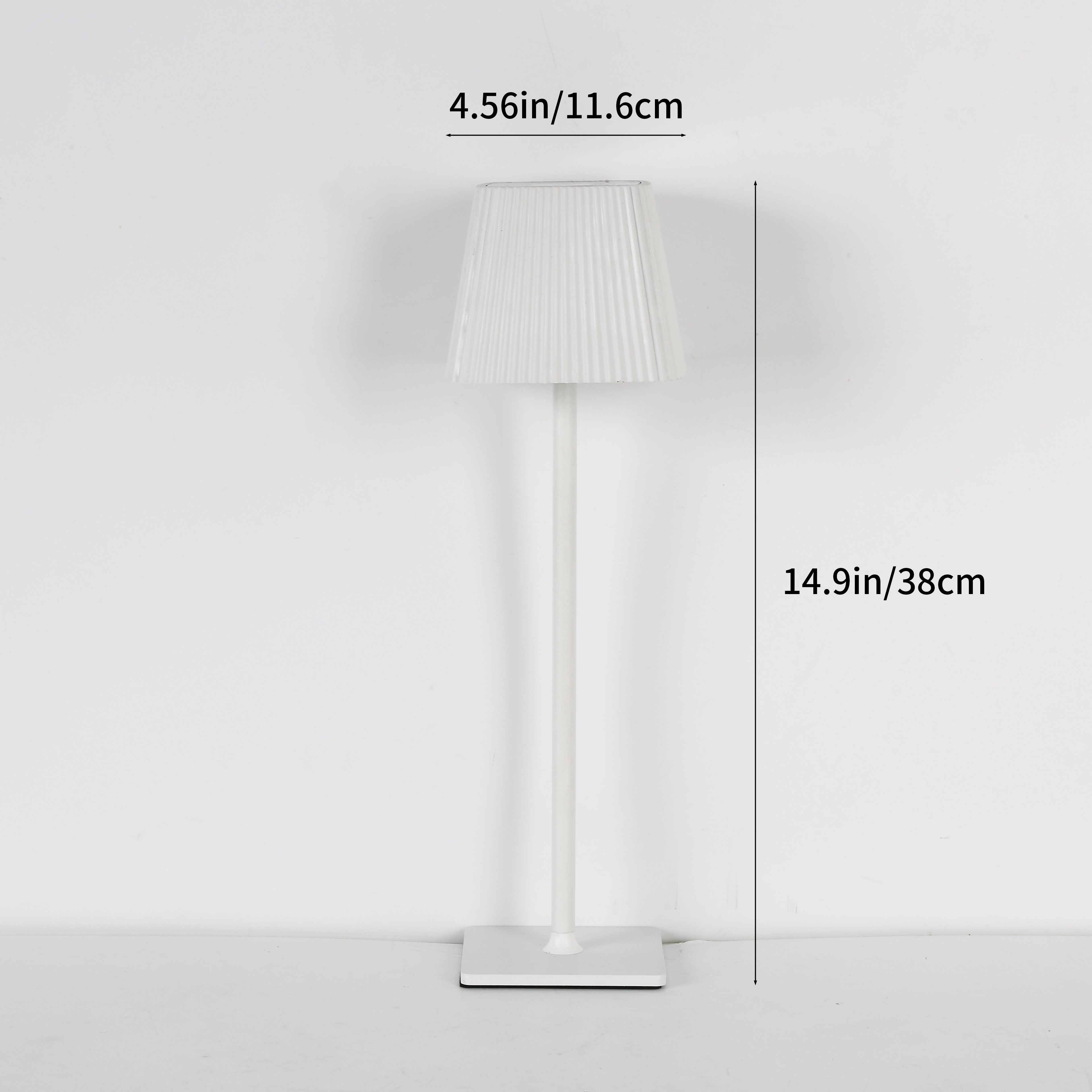 Luxurious And Simple Square Led Desk Lamp Usb Charged Three - Temu