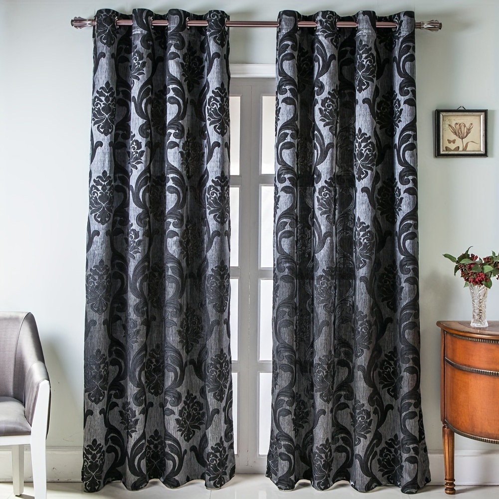 Double Layer Blackout Curtains Bedroom Window Curtain Hooks - Temu