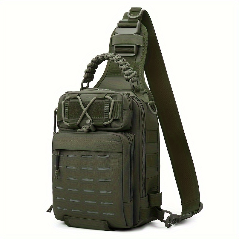 Tactical Fishing Sling Bag For Men With Laser Molle System For Men  Camouflage Chest Sling Shoulder Sling Bag For Men For Fish Rod And Outdoor  Activities XA81B J230424 From Us_oklahoma, $24.4