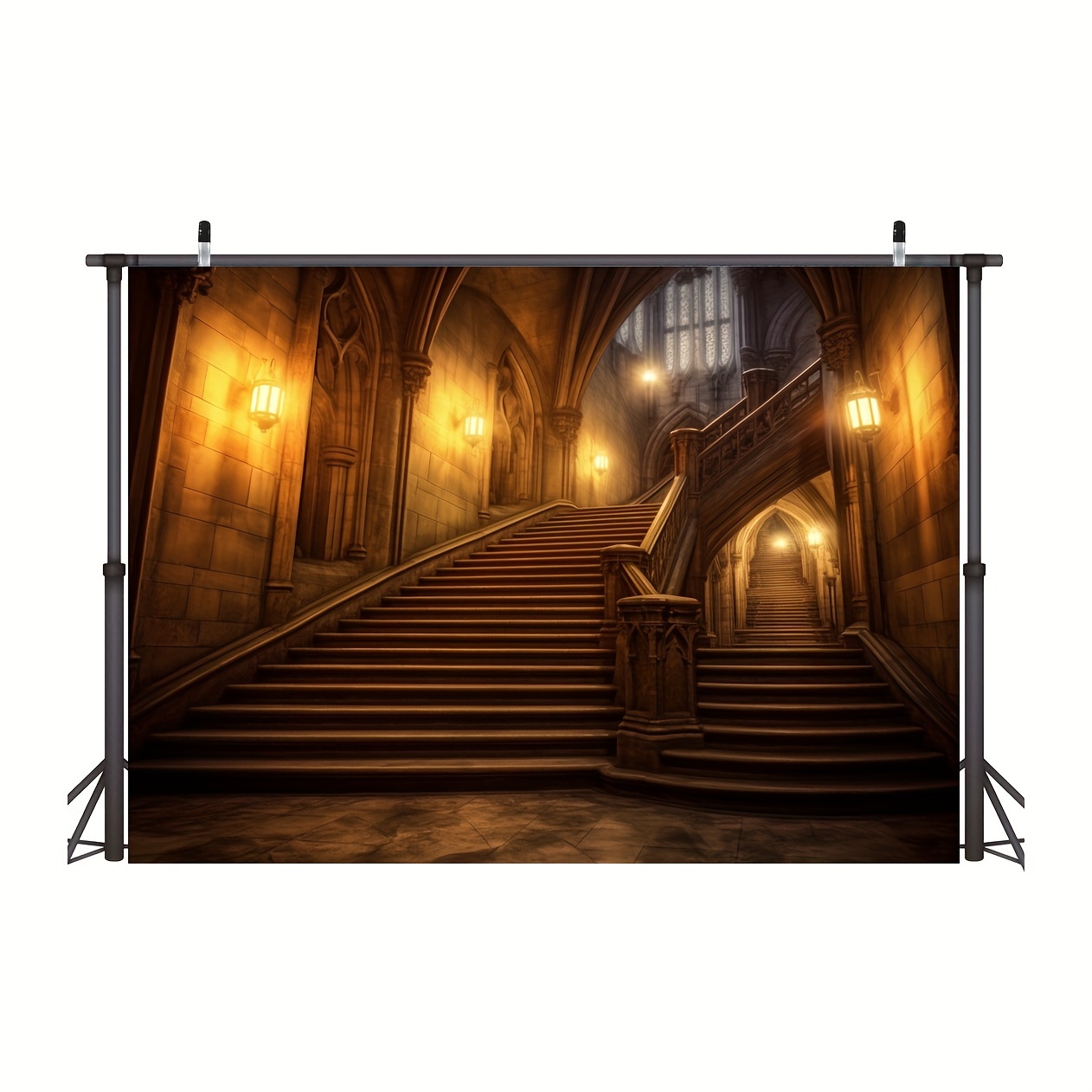 Vintage Medieval Castle Interior Backdrop Retro Archway - Temu