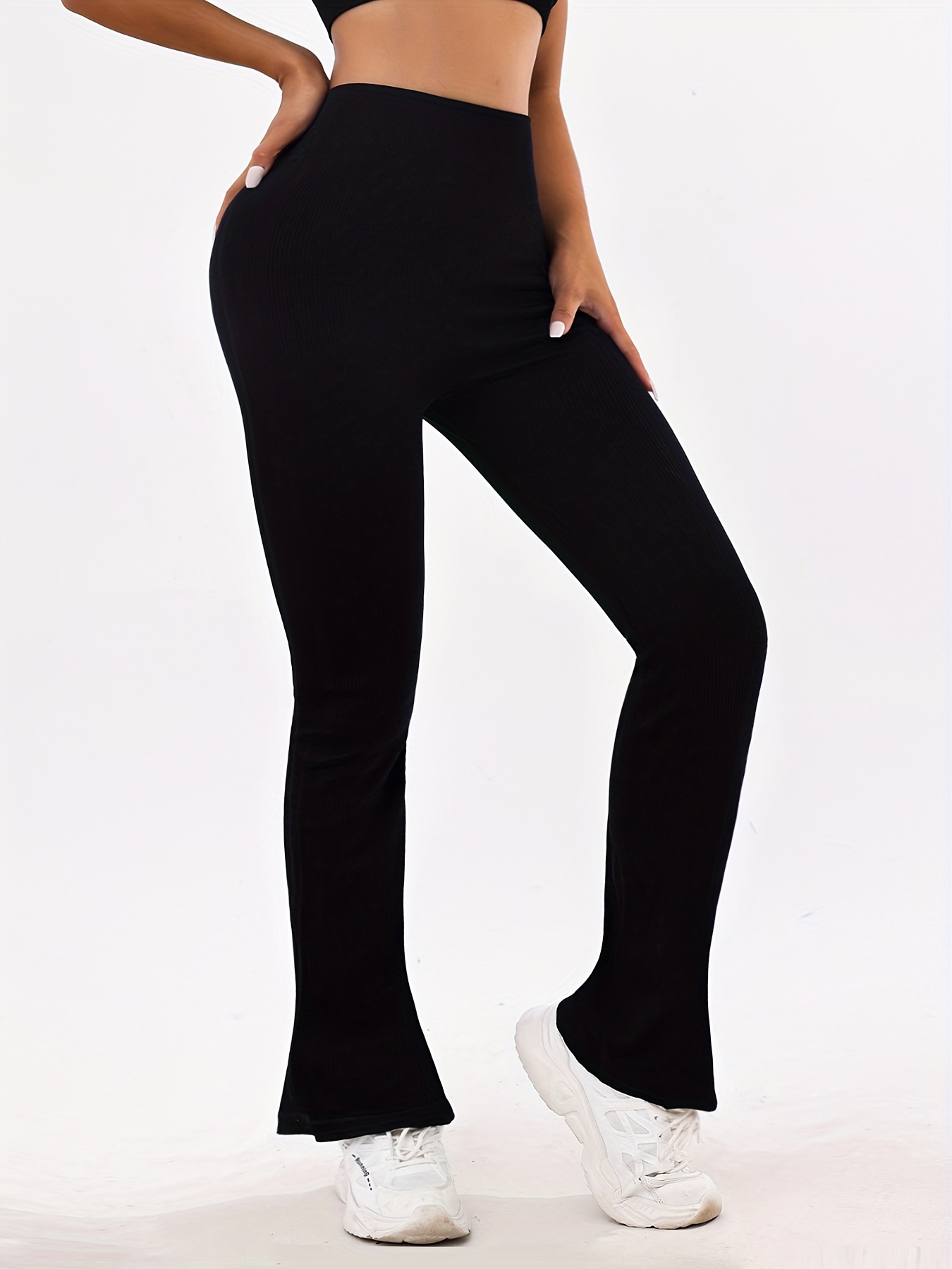 Workout Flare Leggings for Women High Waisted Tummy Control Aesthetic Hip  Lift Bootcut Yoga Pants Activewear Outfit : : Clothing, Shoes 