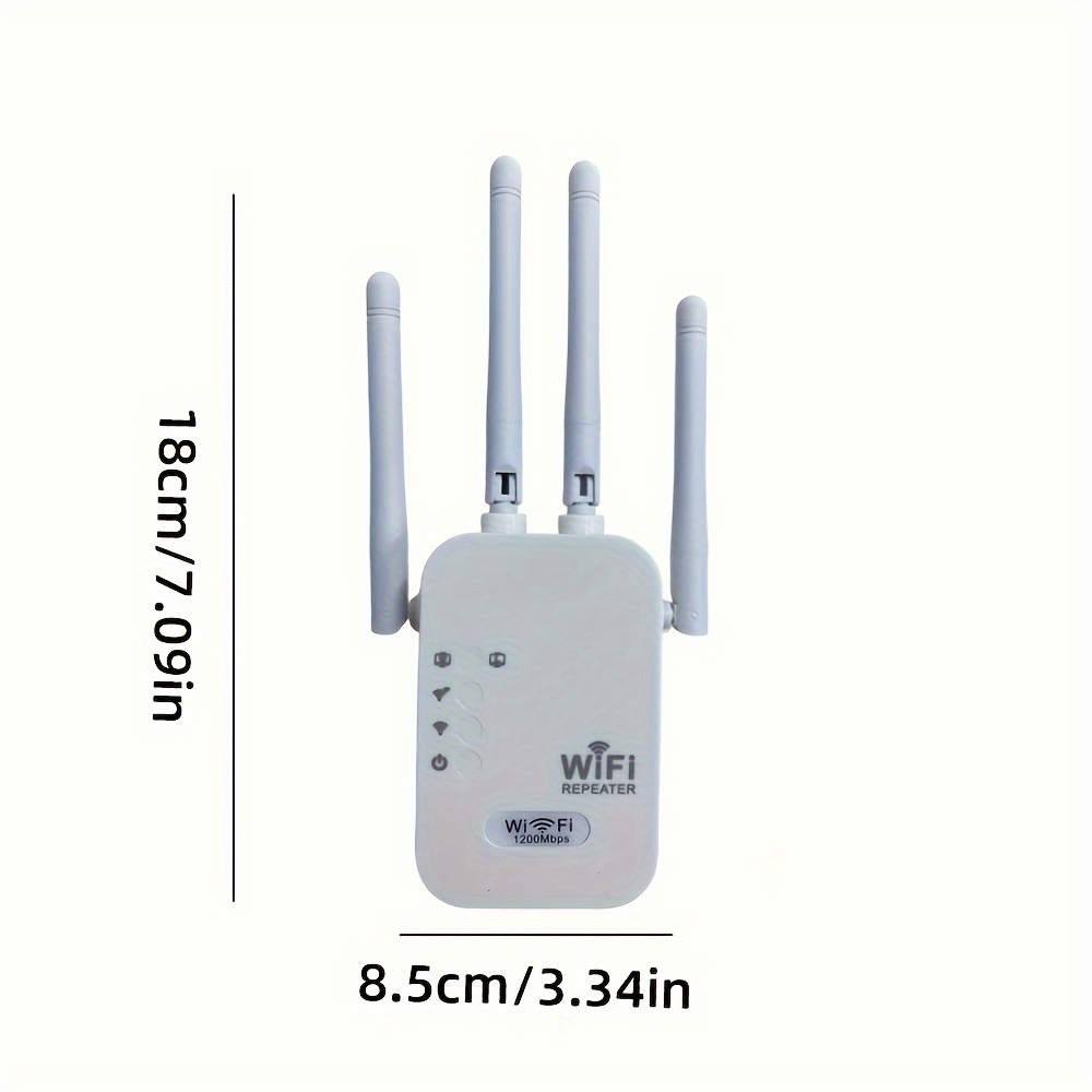 Spécification Européenne 1200mbps Wifi Extender Repeater - Temu Luxembourg