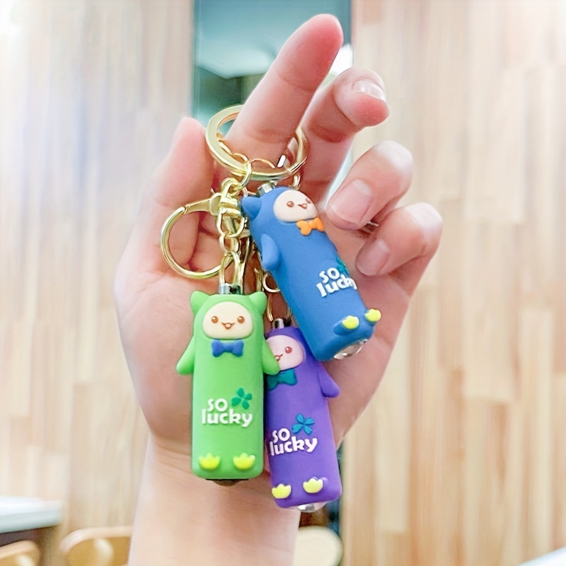 Men Key & Lock Charm Keychain