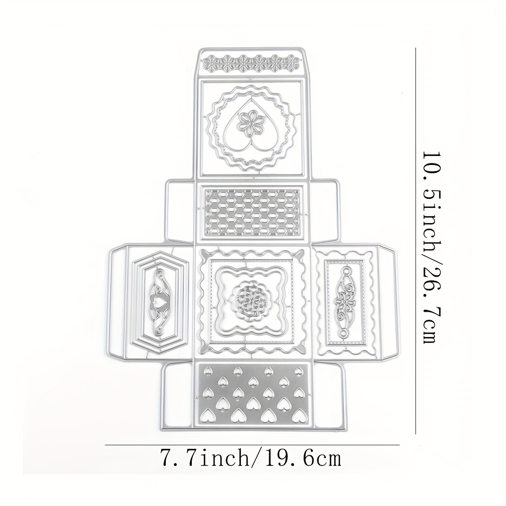 Wedding Rings Die Cut For Card Making, Rings Metal Cutting Dies Congratulations Die Cuts Birthday Embossing Stencils Template For DIY Scrap-Booking Decor Wedding Birthday Blessing Card