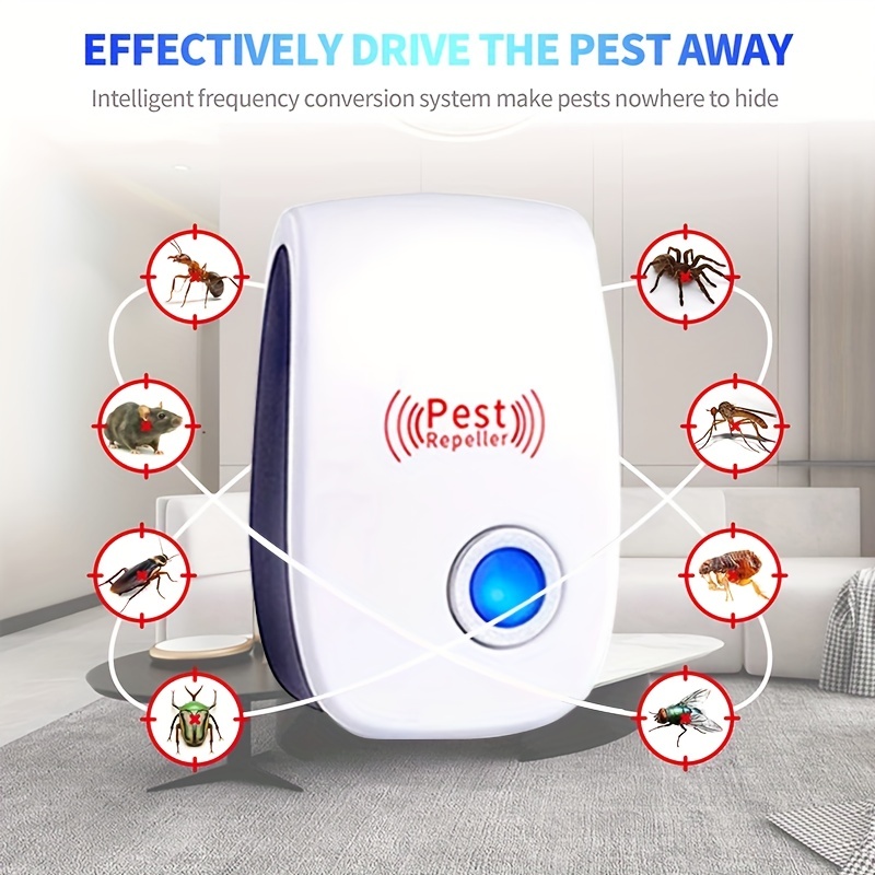 Ultrasonic Rodent Repellent Mouse Traps Indoor For - Temu