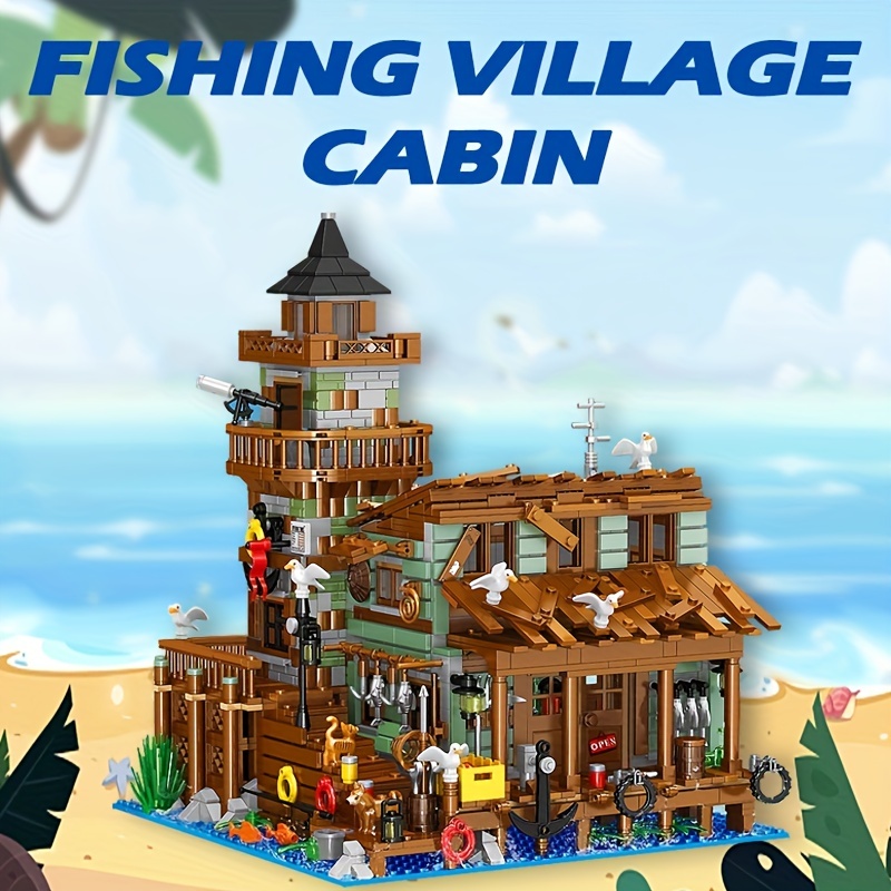 Ideas Fishermans Wharf Architecture Building Blocks, Creative Fishing  Village Store House Mini Building Blocks Decoration Gift for Adults and  Girls 8-12+ (Not Compatible with Lego Ideas 1880 Pieces) : :  Toys 