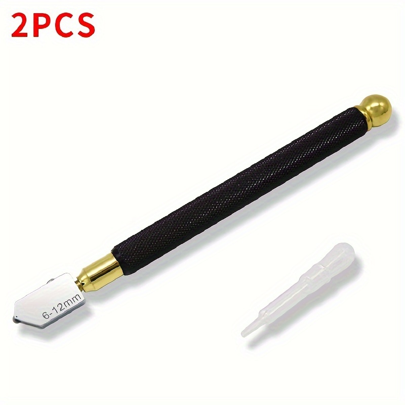 Jrf Glass Cutter Premium Glass Cutter Tool Pencil Style Oil - Temu