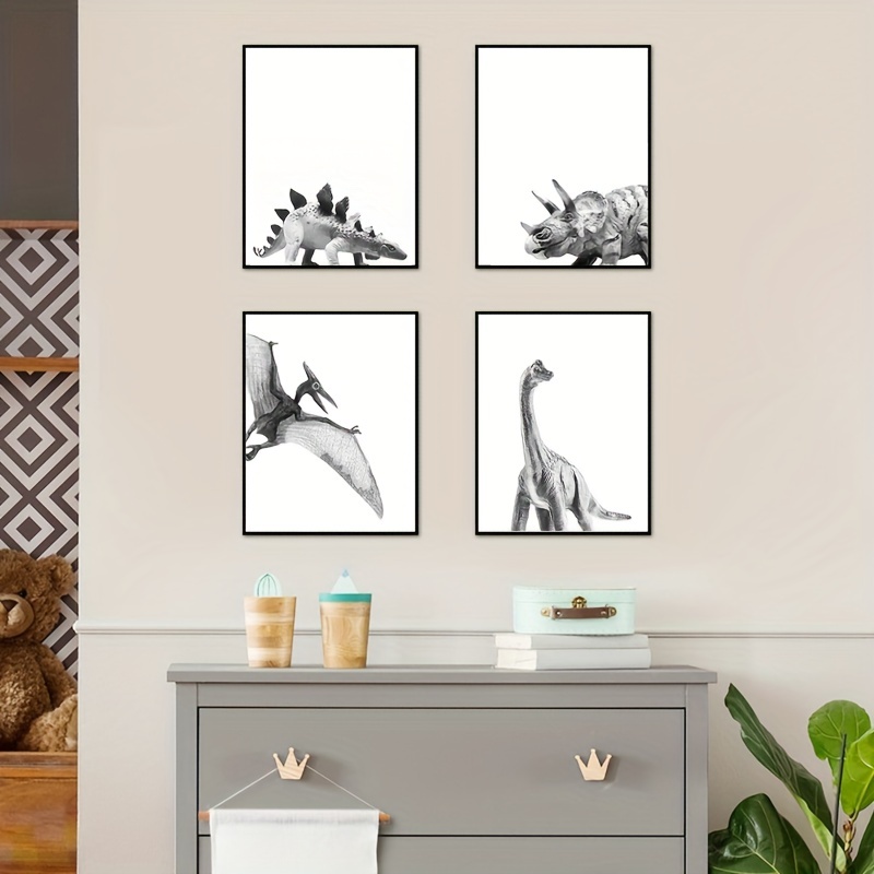 Dinosaur Stegosaurus Tan Dinosaur Poster for Kids Room Dino Pictures Bedroom Dinosaur Decor Dinosaur Pictures for Wall Dinosaur Wall Art Prints for Wa