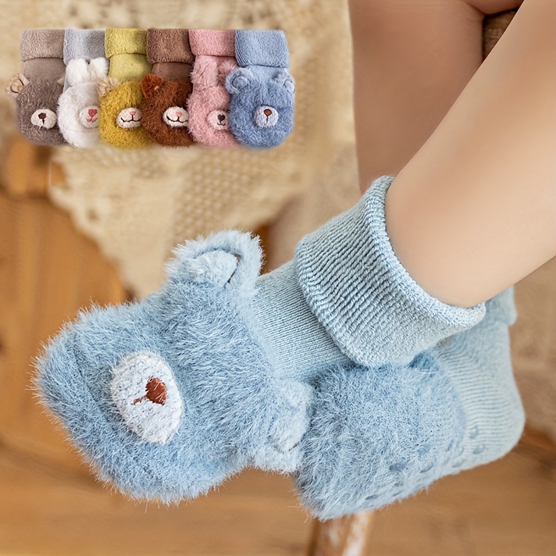 Cute Monster Fuzzy Socks, Soft Socks, Warm Socks, Cute Socks, Cozy Socks -   Canada