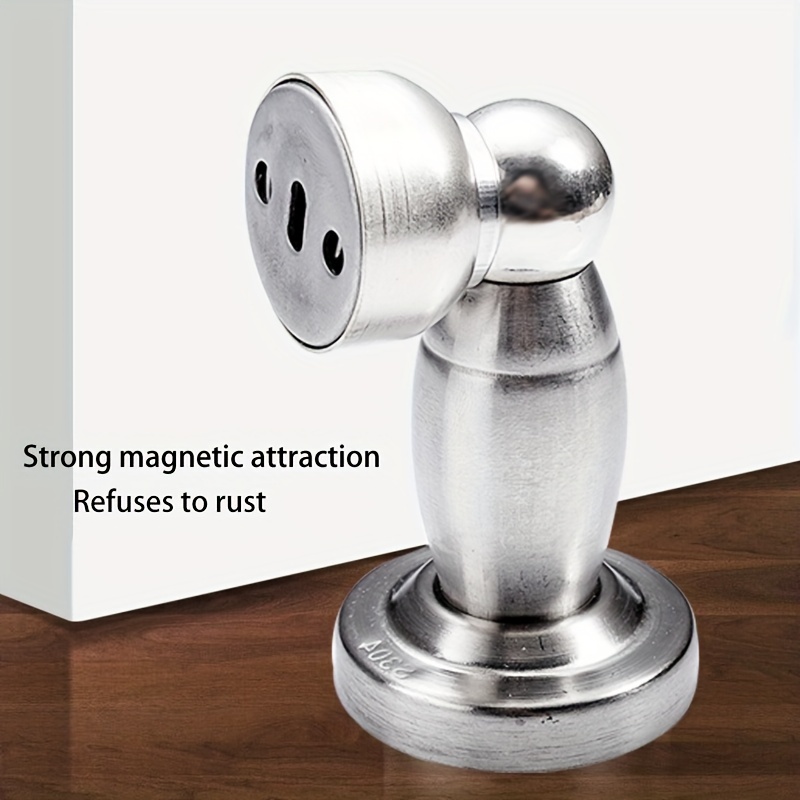 Magnetic Door Catchers 2 PCs Silver