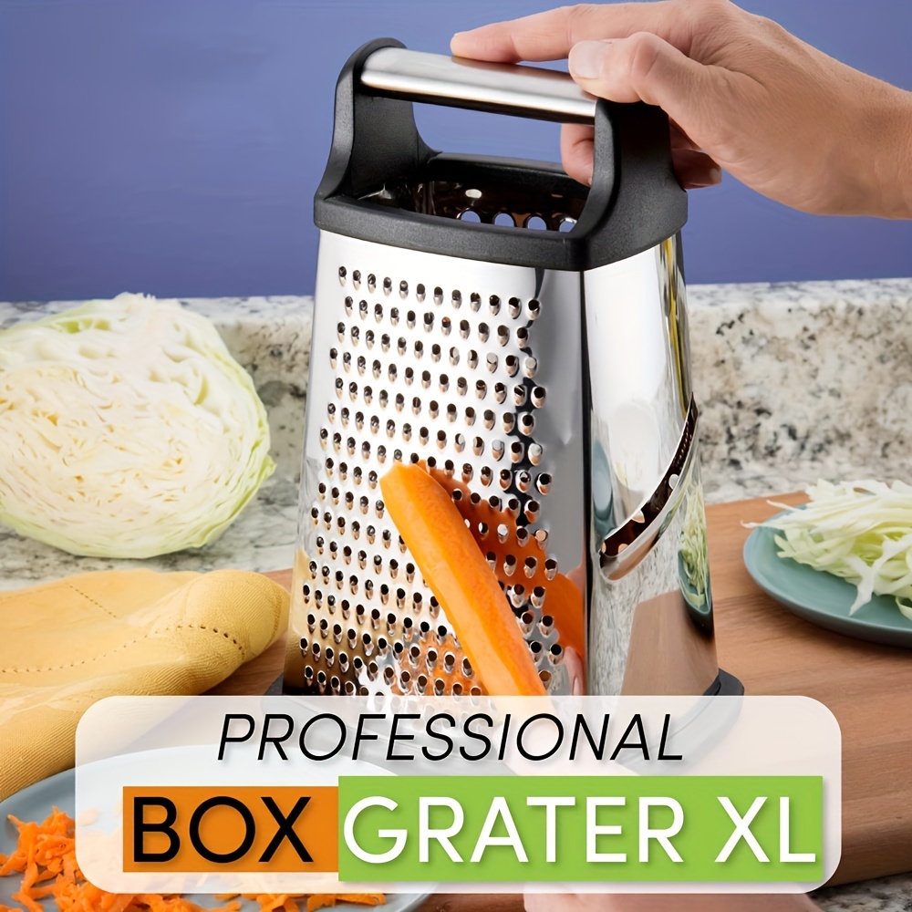 Foldable Cheese Graters, Detachable Handheld 2 Sided Ginger
