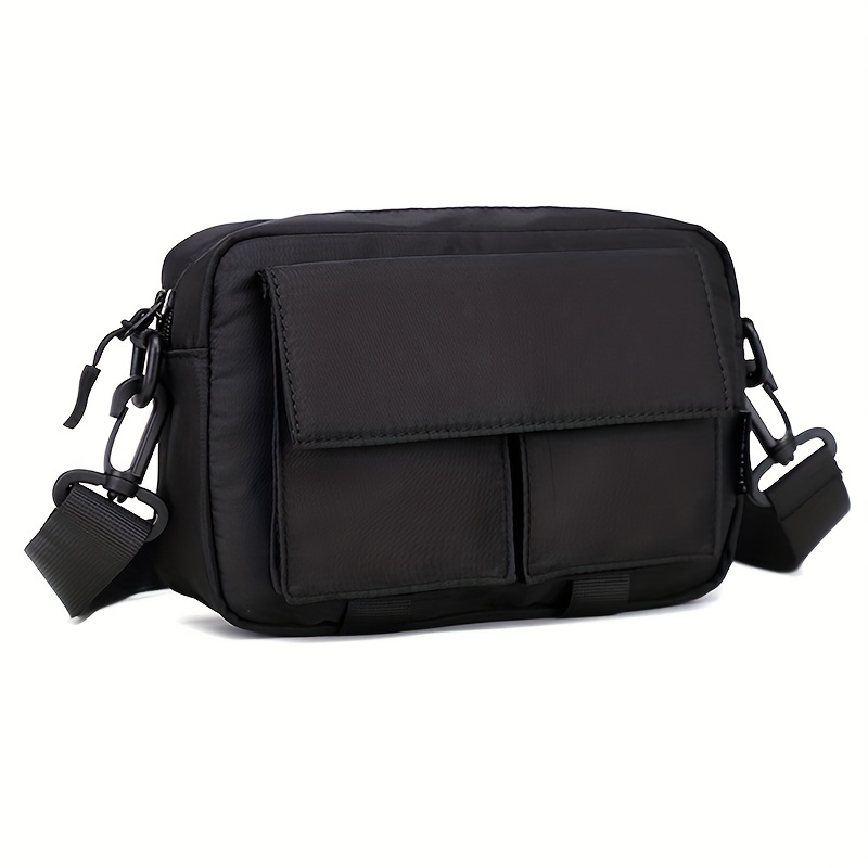 Men's SHOULDER BAG, Black, Accessories