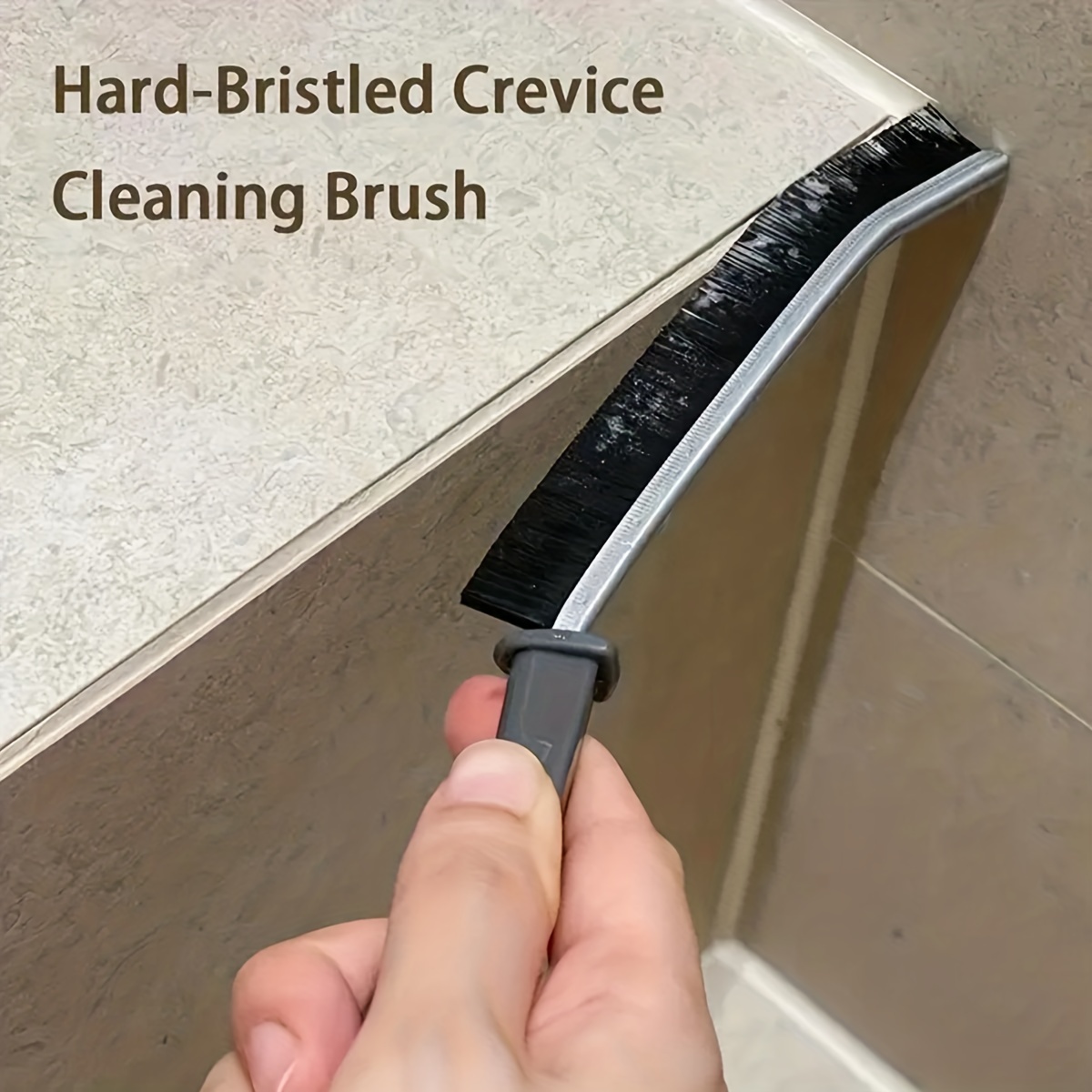 Crevice Brush Hard Bristle Corner Brush Cleaning Brush - Temu