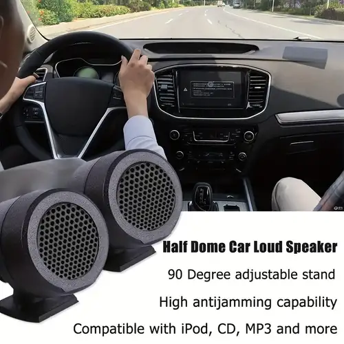 2pcs 500w Mini altoparlanti tweeter auto ad alta efficienza Altoparlanti  auto clacson audio musica stereo altoparlante per auto
