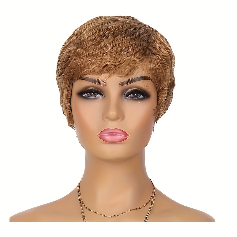 Short Pixie Cut Wigs Women Super Short Hair Wigs Black Pixie