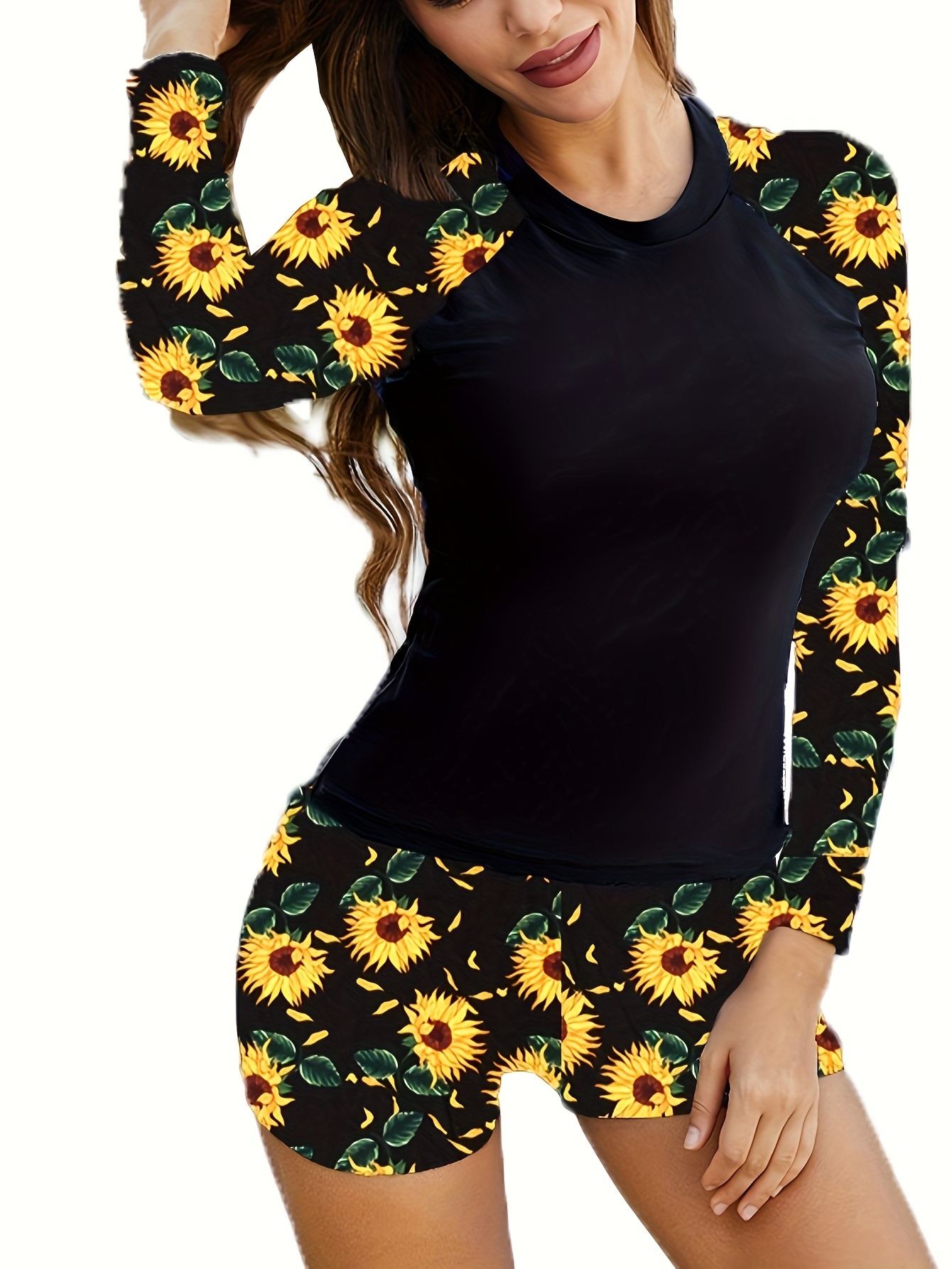 Sunflower Swimsuit - Temu