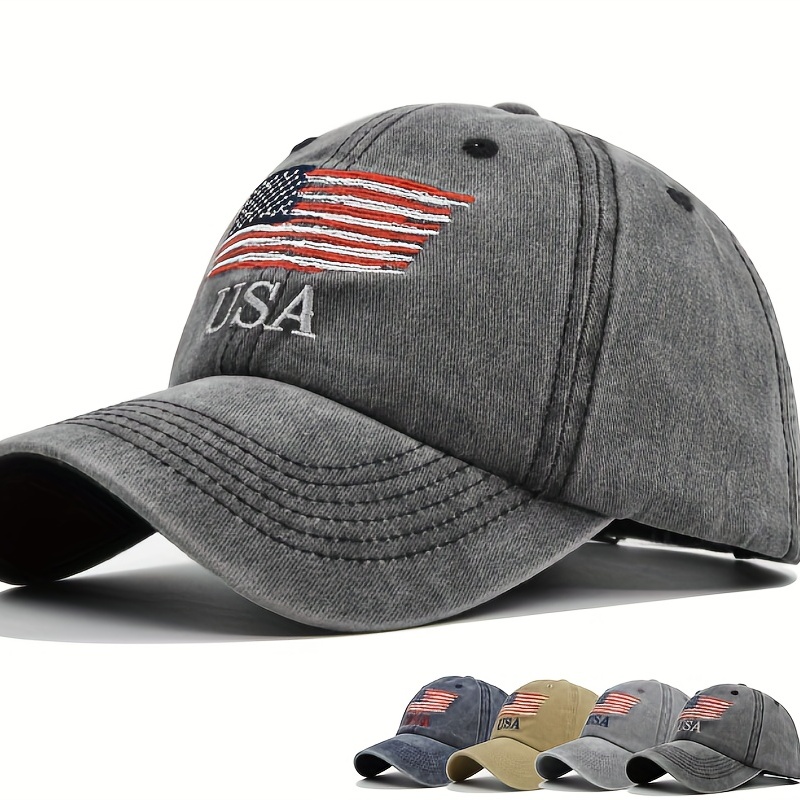 Casquette avec drapeau américain pour homme et femme –  mondoshopping-boutique