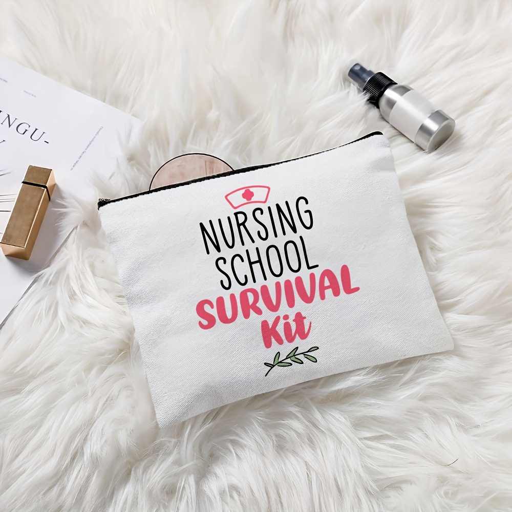 Nursing School Survival Kit Bag Nursing Student Gifts Nurse Students Pencil  Bag