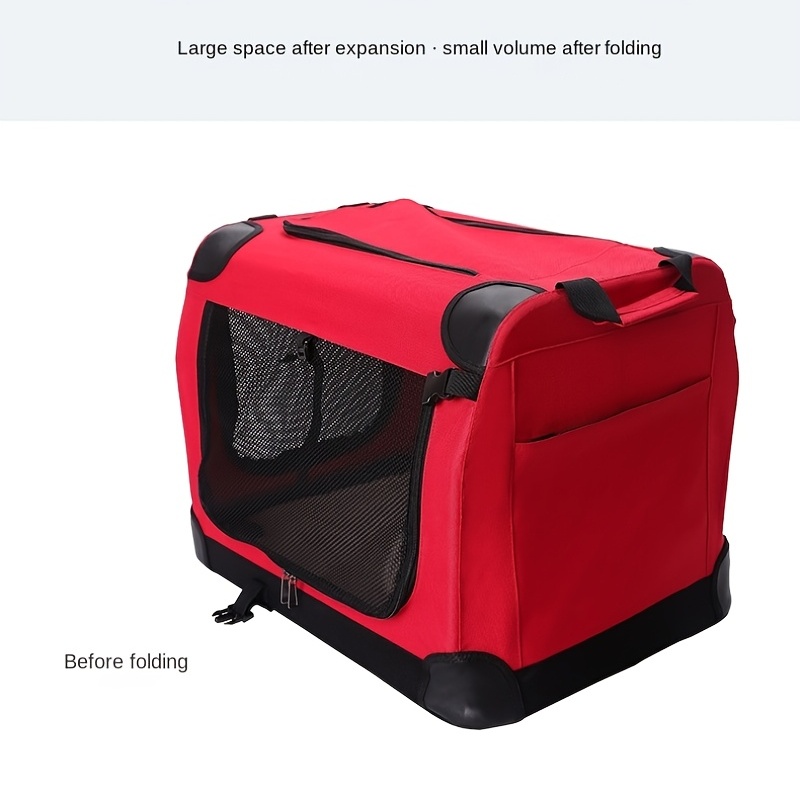 Dog Crate Pet Carrier Cage Kennel Portable Collapsible Dog - Temu