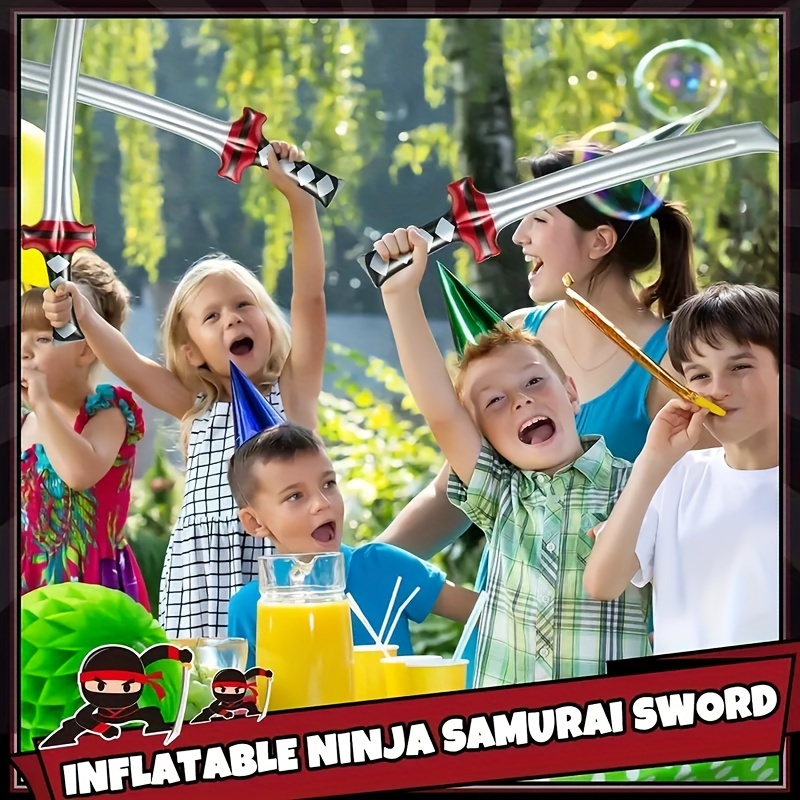 1pc Espada Samurai Inflable Globo Fiesta + Bomba (color - Temu