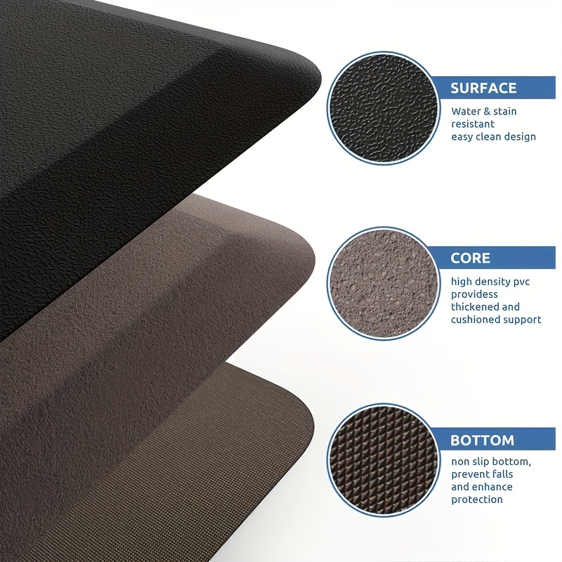 Gorilla Grip Office Chair Mat for Carpet Floor, Slip Resistant