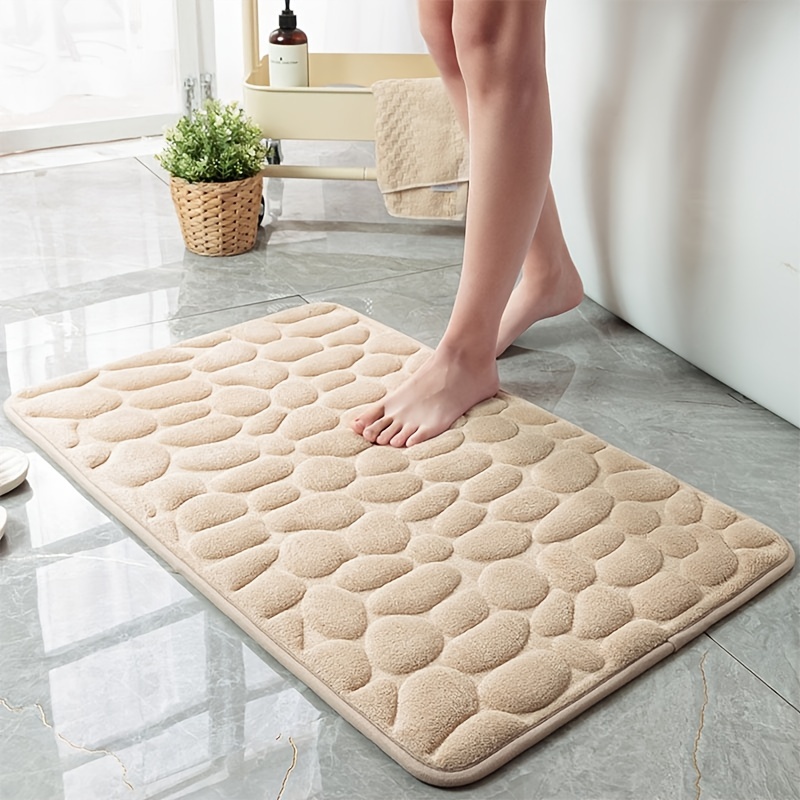 Cute Foot-shaped Floor Mat - Water-absorbing Non-slip Rug For