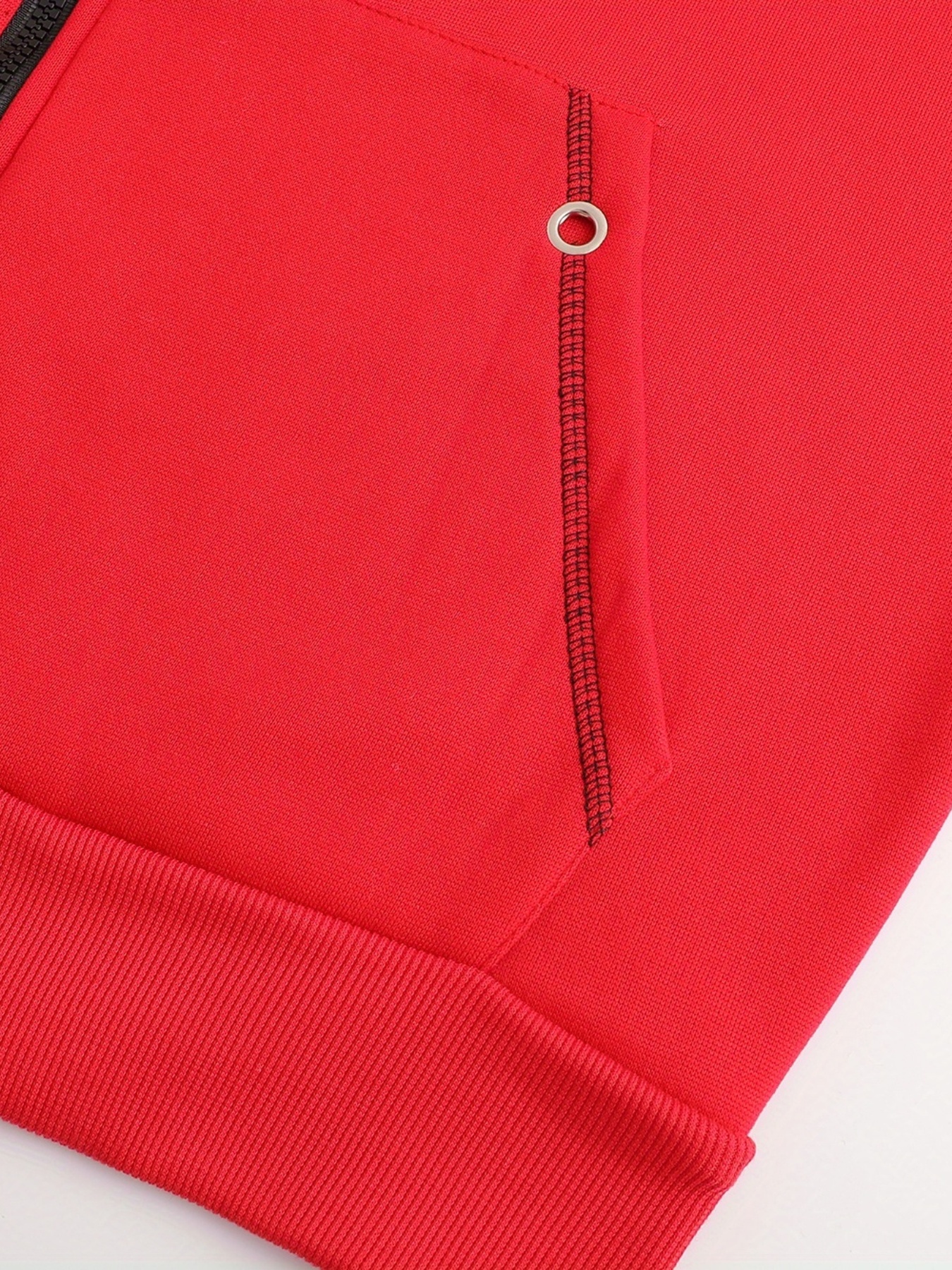 Men's Chest Zip Pocket Zip up Hooded Jacket Casual Hoodie - Temu