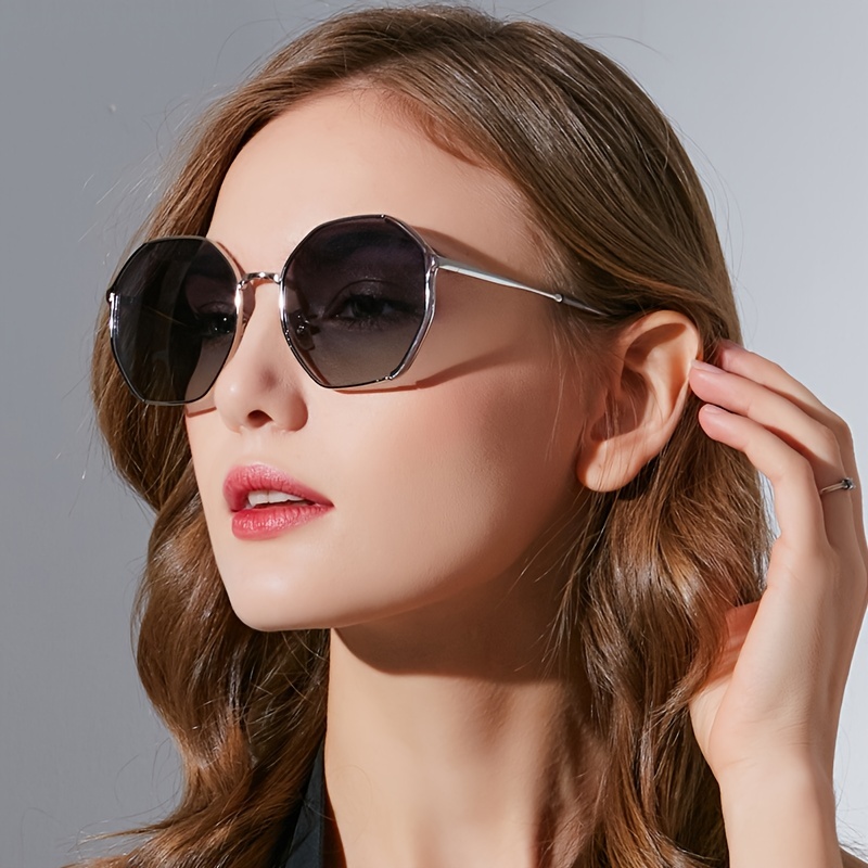 Gafas Sol Polarizadas Redondas Pequeñas Mujer Unisex Classic - Temu