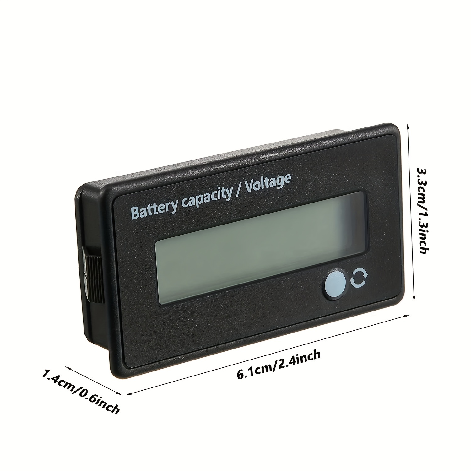 Battery Monitor 1 Battery Voltage Meter ​12v 24v 36v 48v 60v - Temu
