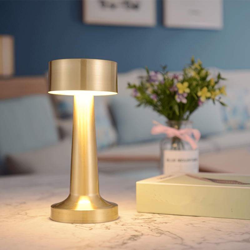 Rechargeable Cordless LED Table Lamp, Desk Night Light, Battery