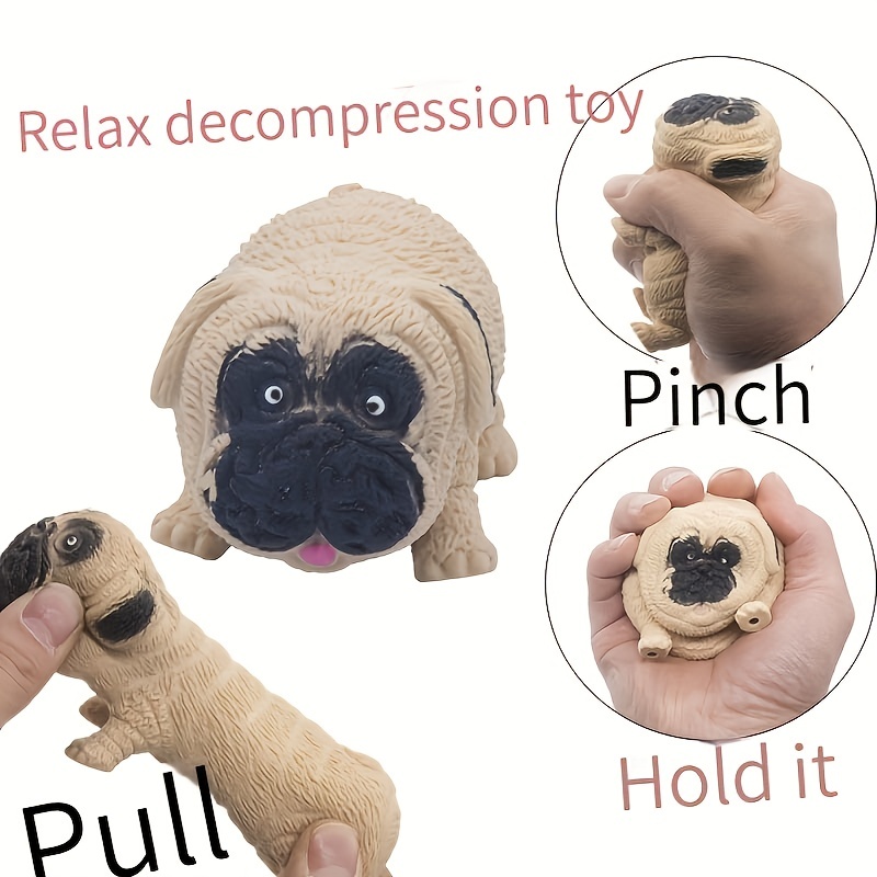 Dog Squeeze Anxiety Fidget Toy Sensory Anxiety Stress Relief Toy Squishy Dog