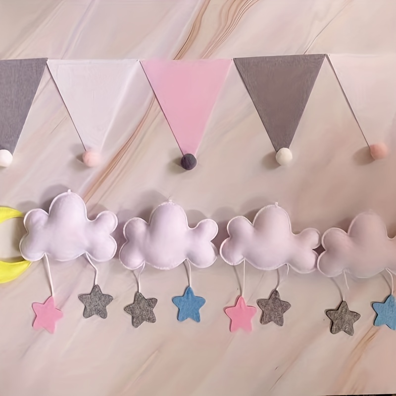 9pcs, Clouds Decorations For Ceiling, Cotton Simulation Hanging Cloud  Decoration, 3D Artificial Fake Clouds Props For Wedding Stage Show Party  Decor (