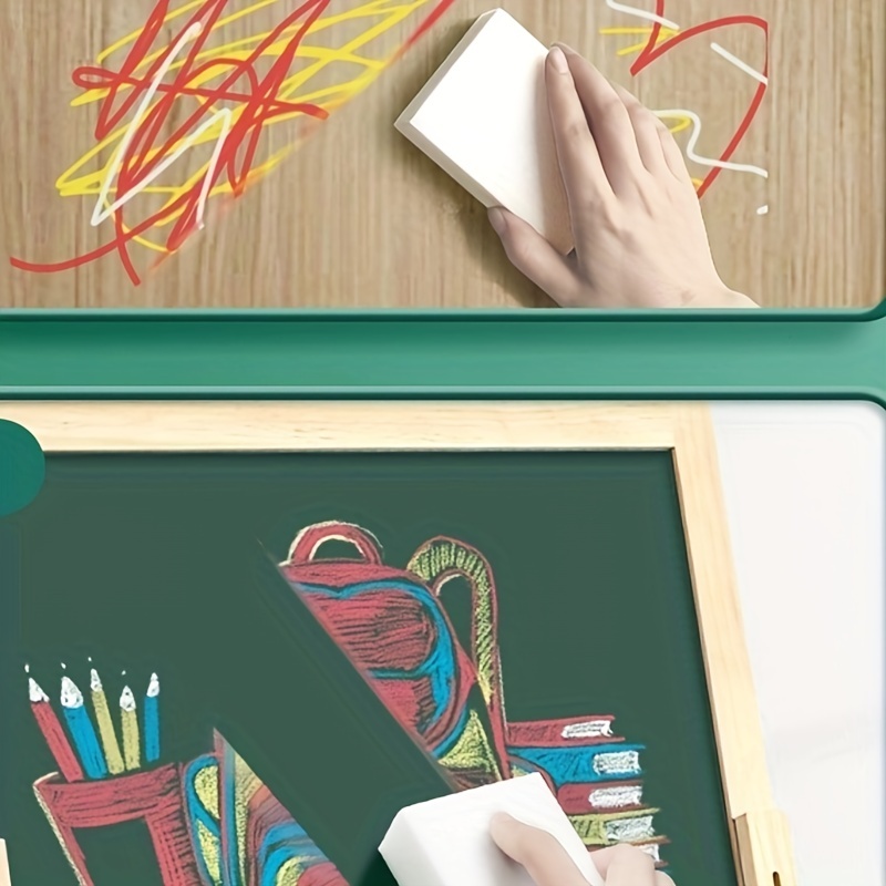 Dust-Free Green Art Eraser