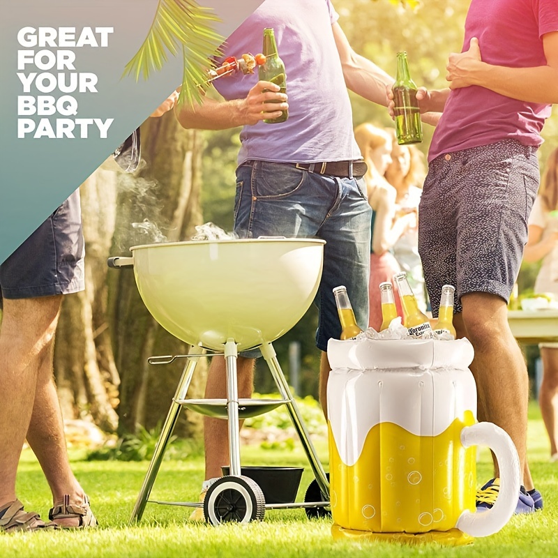 1pc pvc ice bucket inflatable ice bucket beer glass Temu - Main Image