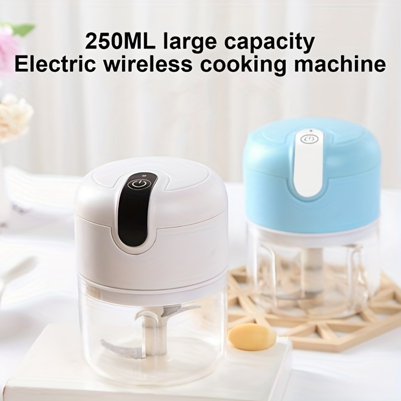 Portable Garlic Chopper With Usb Mini Food Processor For - Temu