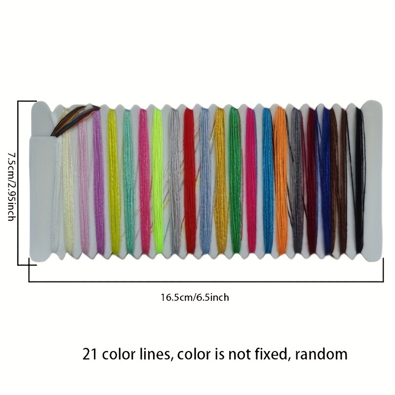 10pcs Random Color Sewing Thread, 50 Yard DIY Hand Sewing