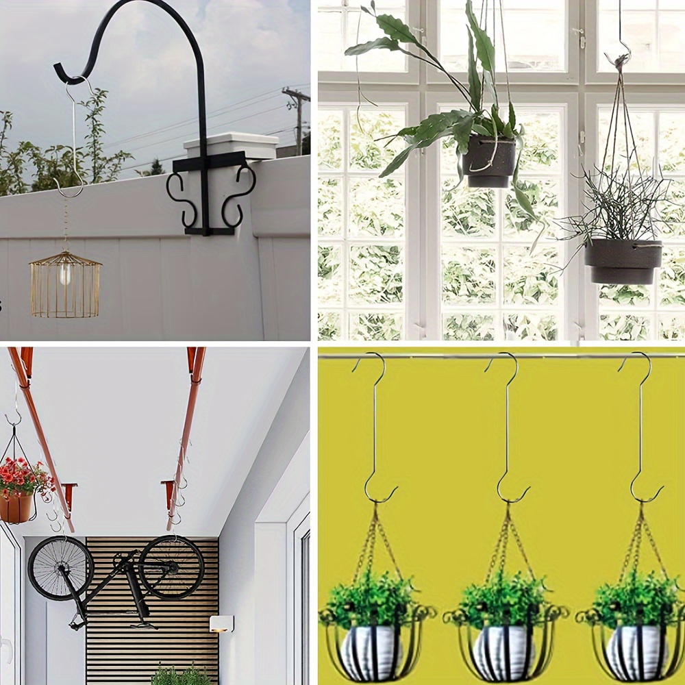 Extra Large Heavy Duty Outdoor Plant Metal Hanging Hooks S - Temu