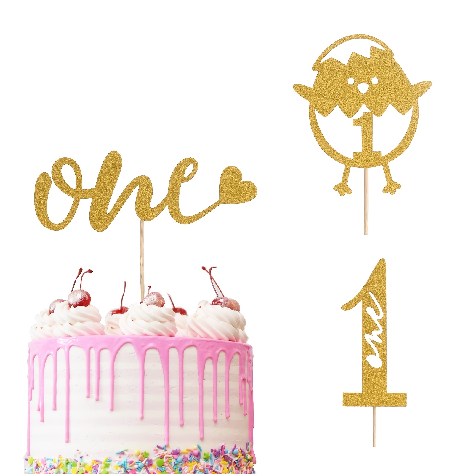 16 Pezzi Toppers per Torta, Unicorno Cake Topper, Decorazione Torta Di Compleanno  Per Ragazza, Adatto per Bambini Torte, Muffin, Feste di Compleanno,  Matrimonio : : Casa e cucina