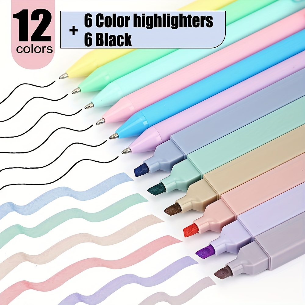 BLIEVE - Pastel Colored Gel Pens With Cool Matte Finish, Aesthetic and Cute  Pens With Smooth Writing For Journaling And Bible Note Taking No Bleed