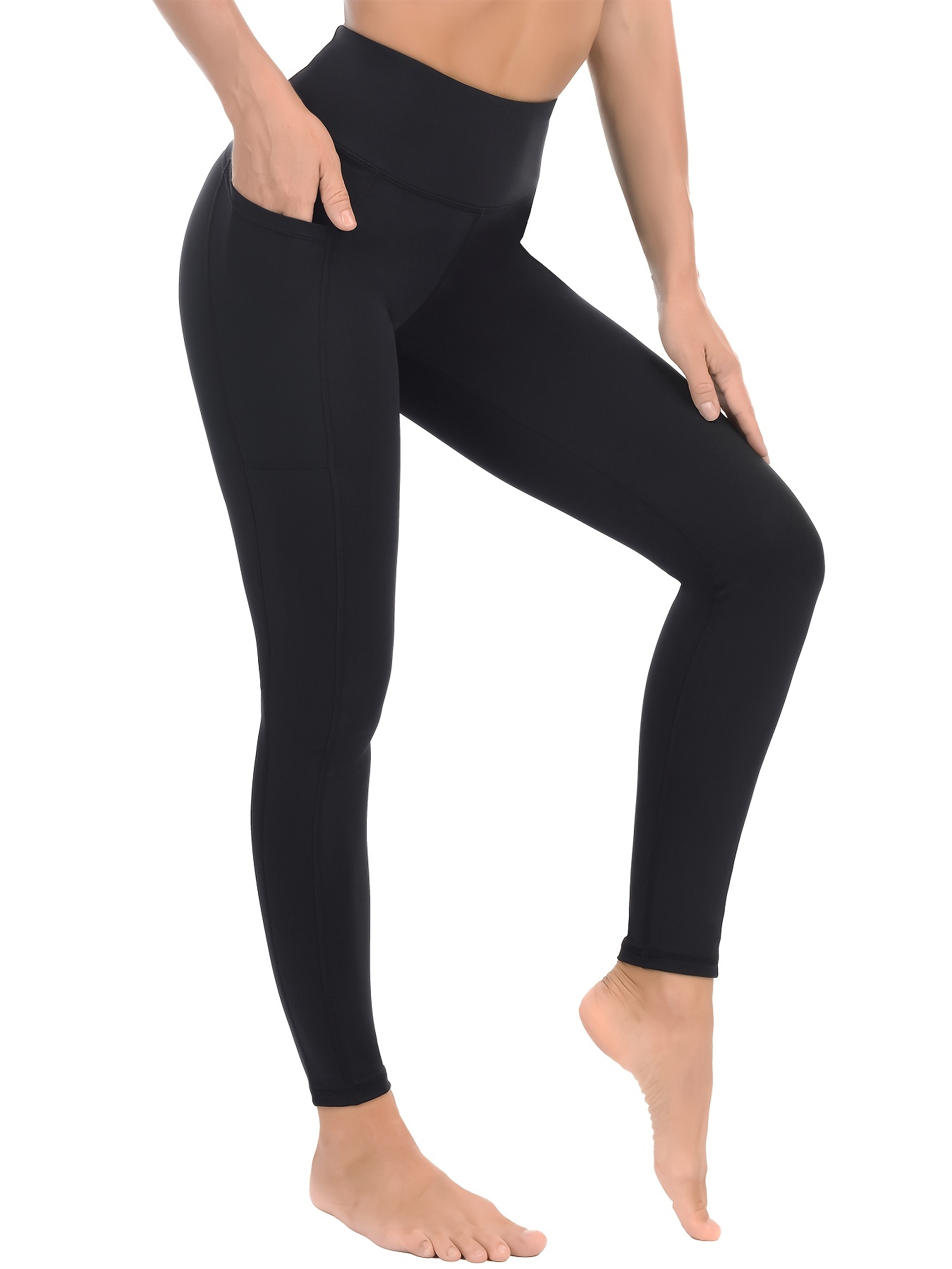 Women's High Stretch Yoga Leggings: Slim Fit, Waist-Hugging Workout Gear  for Active Lifestyles